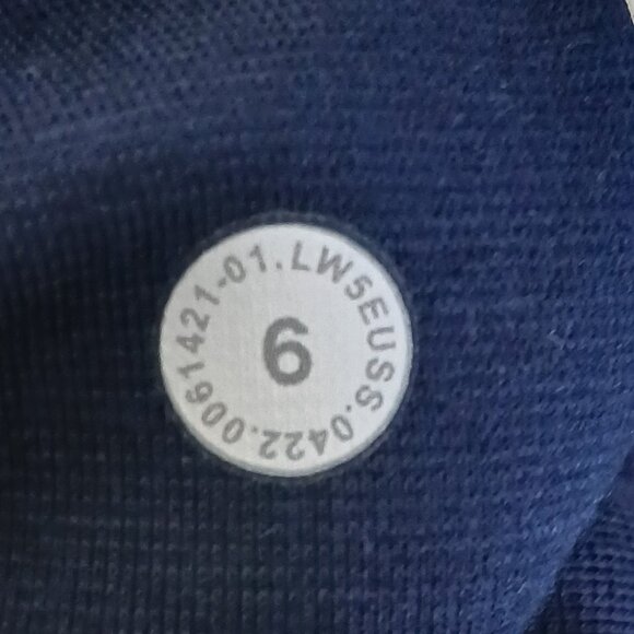 Lululemon Align High Rise Mini-Flare Pant Regular True Navy Size 6 - Picture 6 of 6